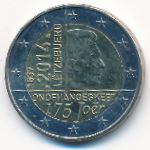 Luxemburg, 2 euro, 2014