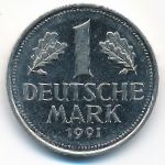 ФРГ, 1 марка (1991 г.)