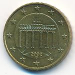 Германия, 10 евроцентов (2002 г.)
