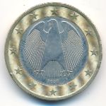 Германия, 1 евро (2002 г.)