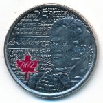 Канада, 25 центов (2013 г.)