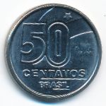 Бразилия, 50 сентаво (1989 г.)