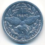 Новая Каледония, 1 франк (2012 г.)