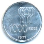 Аргентина, 1000 песо (1977 г.)