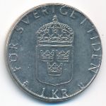 Швеция, 1 крона (1978 г.)