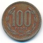 Чили, 100 песо (1985 г.)