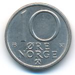 Norway, 10 ore, 1974