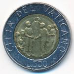 Vatican City, 500 lire, 1994