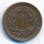 Швейцария, 1 раппен (1941 г.)