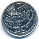 Каймановы острова, 10 центов (1992–1996 г.)