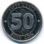 Зимбабве, 50 центов (2014 г.)