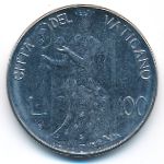 Ватикан, 100 лир (1980 г.)