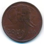 Сомали, 5 чентезимо (1950 г.)