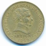 Uruguay, 5 pesos, 1968