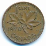 Канада, 1 цент (1970 г.)