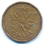 Канада, 1 цент (1982 г.)