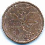Канада, 1 цент (1990 г.)