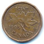Канада, 1 цент (1995 г.)
