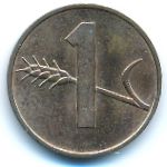Швейцария, 1 раппен (1981 г.)