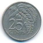 Тринидад и Тобаго, 25 центов (1981 г.)