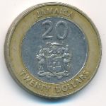 Ямайка, 20 долларов (2000 г.)