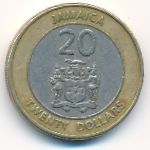 Ямайка, 20 долларов (2000 г.)