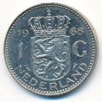 Netherlands, 1 gulden, 1967–1980