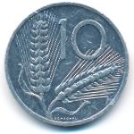 Italy, 10 lire, 1986
