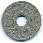 France, 25 centimes, 1921