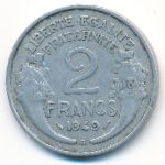 France, 2 francs, 1949