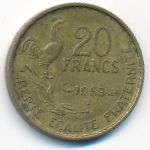 France, 20 francs, 1953