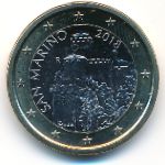 Сан-Марино, 1 евро (2018 г.)