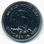 Ямайка, 1 доллар (1981 г.)