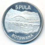 Ботсвана, 5 пул (1976 г.)