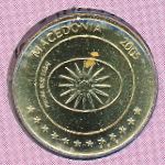 Macedonia., 10 евроцентов, 