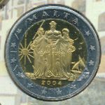 Malta., 2 евро, 