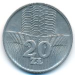 Польша, 20 злотых (1976 г.)