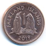 Фолклендские острова, 1 пенни (2019 г.)