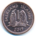 Фолклендские острова, 1 пенни (2019 г.)