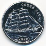 Остров Флорес, 1 доллар (2020 г.)
