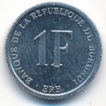 Burundi, 1 franc, 2003