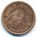 Гайана, 1 доллар (2002 г.)
