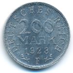 Веймарская республика, 200 марок (1923 г.)