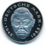 West Germany, 2 mark, 1989