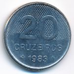 Бразилия, 20 крузейро (1983 г.)