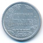 Французская Полинезия, 1 франк (1975 г.)