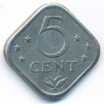 Антильские острова, 5 центов (1978 г.)