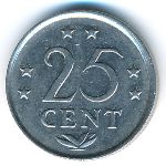 Антильские острова, 25 центов (1982 г.)