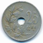 Belgium, 25 centimes, 1922