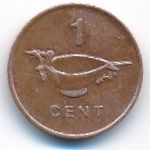 Соломоновы острова, 1 цент (1985 г.)